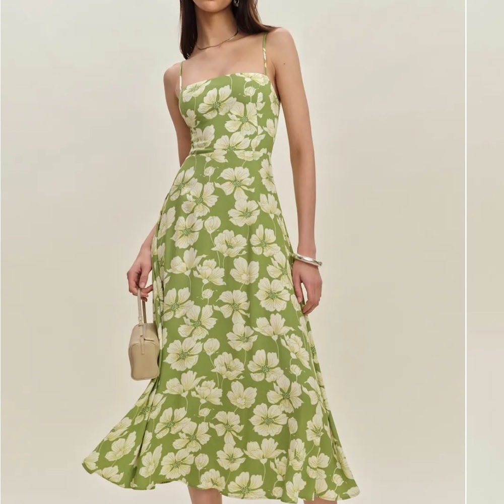 Reformation monette dress in lovebird